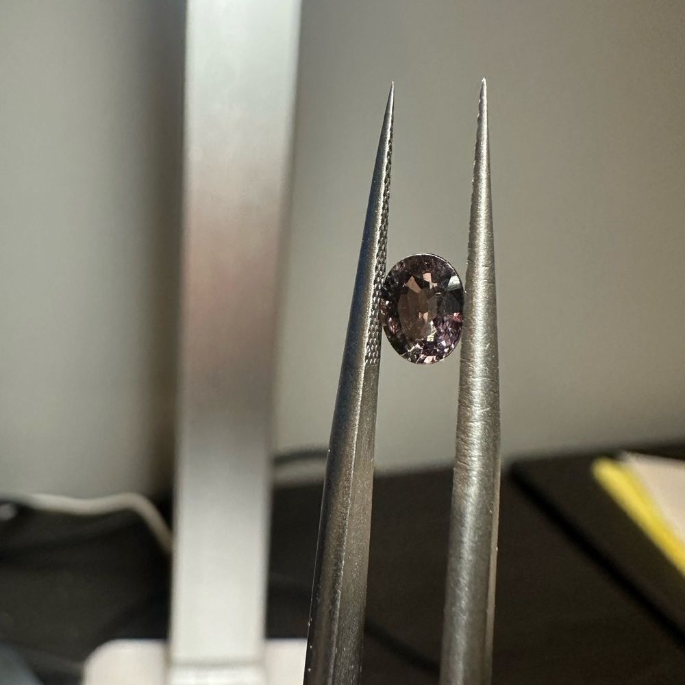 .55ct deep purple, oval cut sapphire!! 💕💕